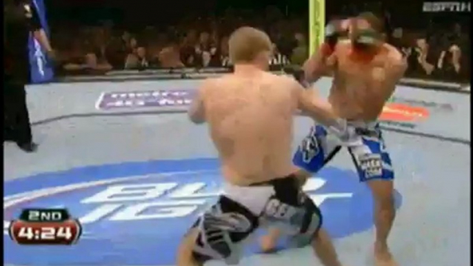 EVAN DUNHAM VS GLEISON TIBAU FIGHT VIDEO