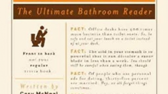 Fun Book Review: 1,001 Facts that Will Scare the S#*t Out of You: The Ultimate Bathroom Reader by Cary McNeal