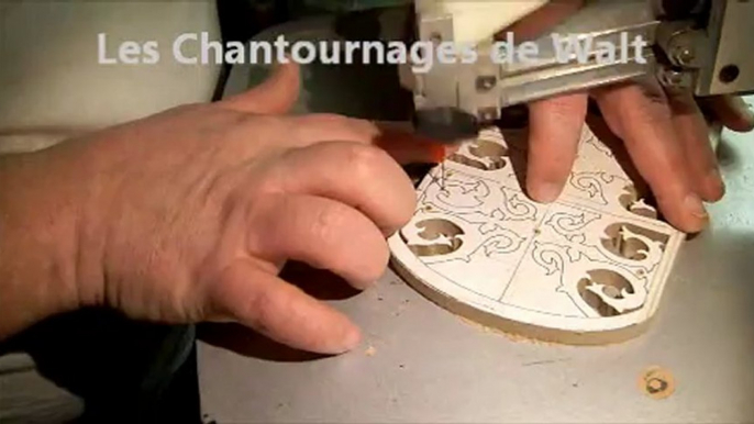 vidéo chantournage d'une porte d'urne mariage cendrillon