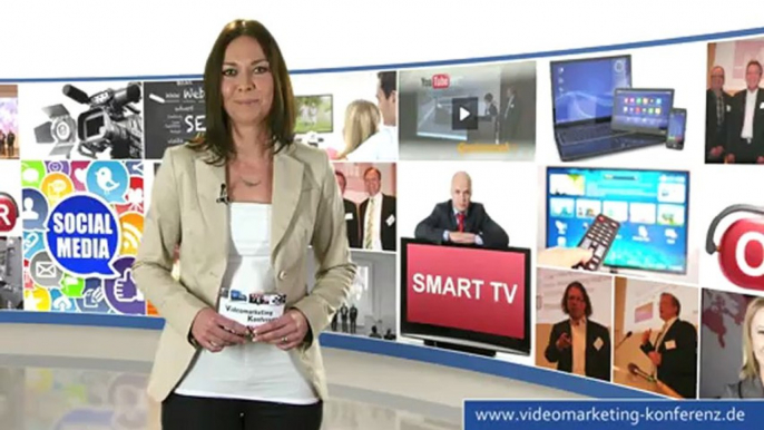 Videomarketing-Konferenz am 24.04.2013 in Stuttgart: SmartTV-Apps für Unternehmen: Unternehmens-TV statt Fernsehwerbung