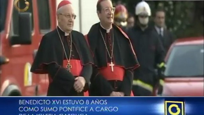 Benedicto XVI abandona el Vaticano para partir rumbo a Castel Gandolfo