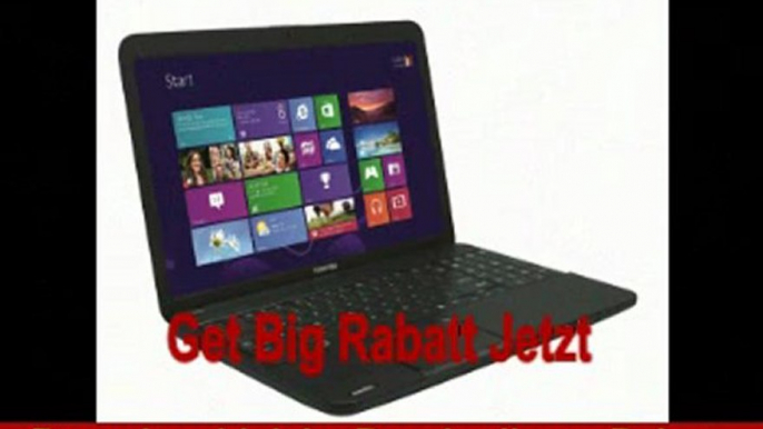 Toshiba Satellite C850-1DD 39,6 cm (15,6 Zoll) Notebook (Intel Celeron B830, 1,8GHz, 4GB RAM, 500GB HDD, Intel HD, DVD, Win 8)