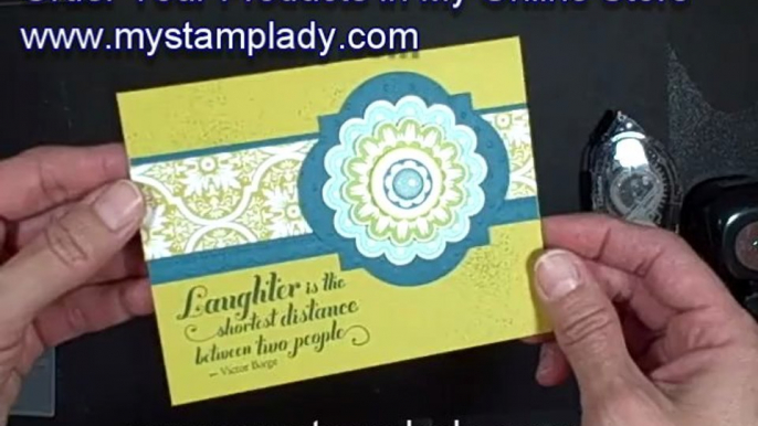 How To Use The Color Spritzer Tool: Rubber Stamping Tutorial