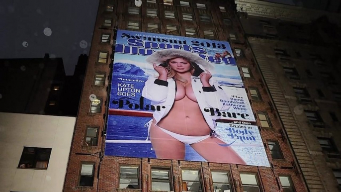 Kate Upton Unveils Sports Illustrated Cover as New Racy Body Paint Shot is Revealed