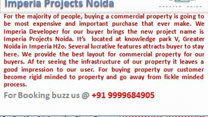 Imperia Projects Noida