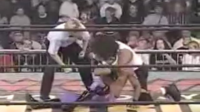 WCW Nitro (1998) - Billy Kidman vs. Rey Mysterio Jr. - Cruiserweight Title