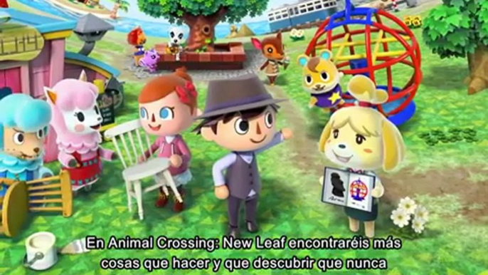 Tráiler del Nintendo Direct de Animal Crossing New Leaf en HobbyConsolas.com