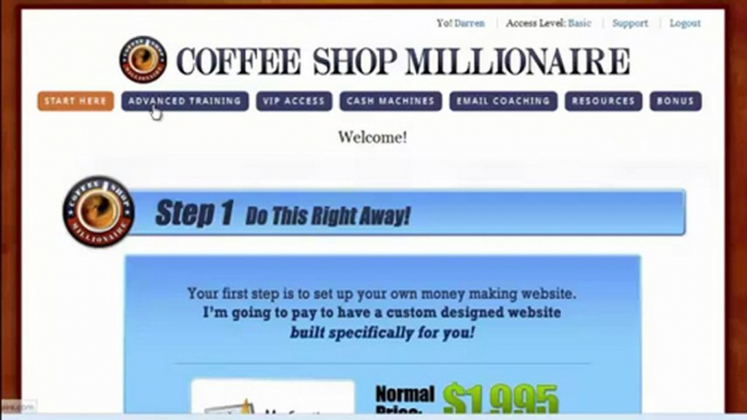 Coffee Shop Millionaire Review: What is inside?