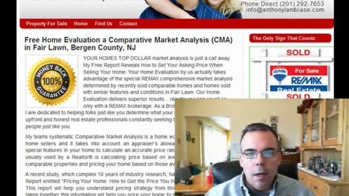 An insiders free home evaluation report a comparative market analysis on how to sell houses