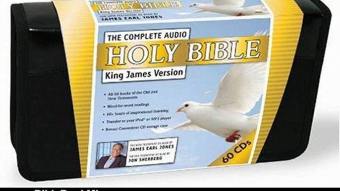 Bible Review: The Complete Audio Holy Bible: King James Version by James Earl Jones