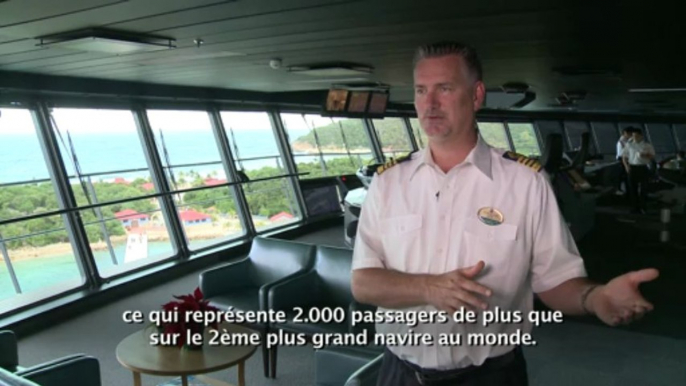 Interview du capitaine de l'Oasis of the Seas