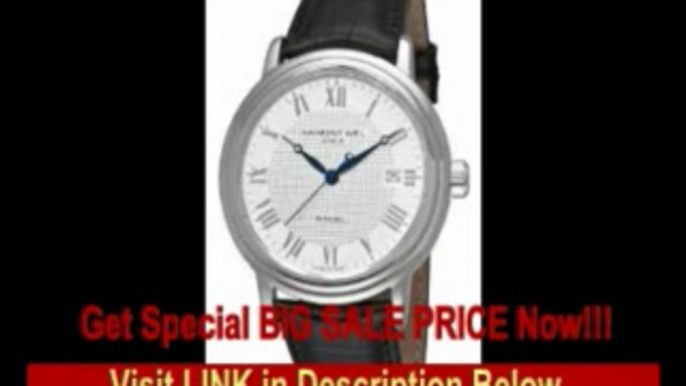 [SPECIAL DISCOUNT] Raymond Weil Men's 2837-STC-00308 Maestro White Roman Numerals Dial Watch