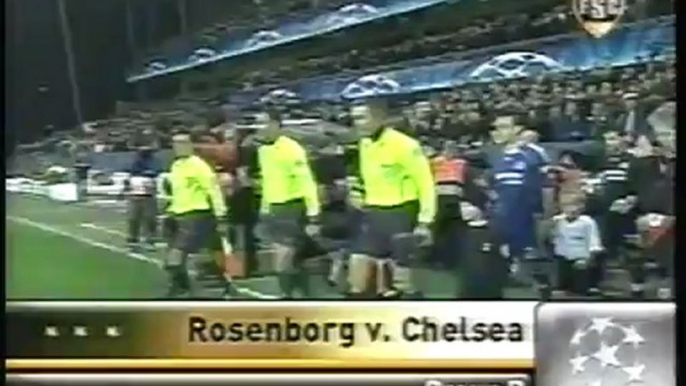 2007 (November 28) Rosenborg (Norway) 0-Chelsea (England) 4 (Champions League)