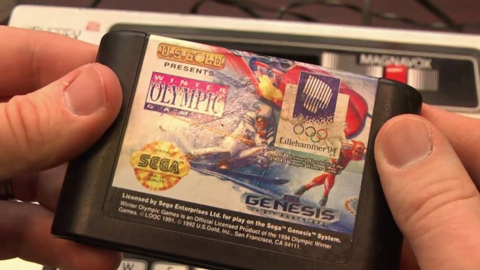 Classic Game Room - WINTER OLYMPIC GAMES review for Sega Genesis
