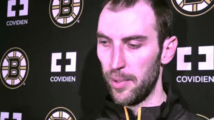 Bruins' Zdeno Chara on 4-2 Boston win