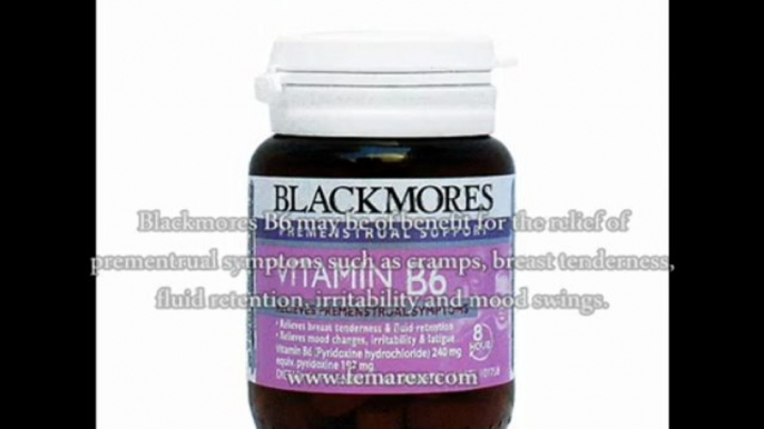 Blackmores PMS Support Vitamin B6 - Blackmores PMS Support Vitamin B6 Period Work?