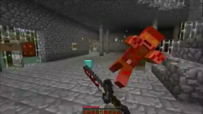 Nacht der Untoten Minecraft Zombies: A Solid Match With Snowball Frags and Golden Sword