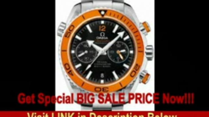 [SPECIAL DISCOUNT] Omega Planet Ocean Chronograph Automatic Orange Bezel Mens Watch