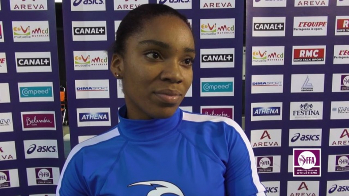 Iyndra-Sareena Carti : « Mes premiers championnats en salle »