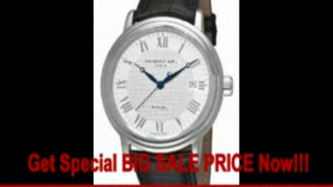 [SPECIAL DISCOUNT] Raymond Weil Men's 2837-STC-00308 Maestro White Roman Numerals Dial Watch