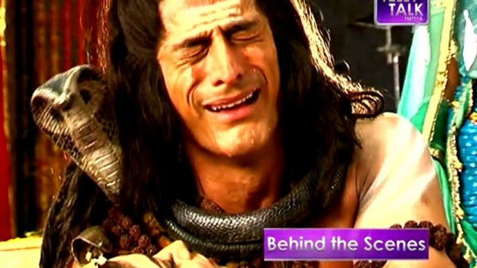 On the sets of 'Devon Ke Dev Mahadev' - Sati inflammation scene