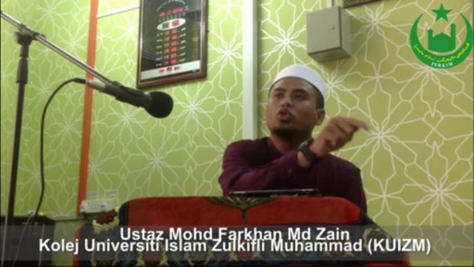 Iman Dan Kehidupan (Siri 10) - Ustaz Mohd Farkhan Md Zain [SURAU BANGUNAN PERKIM] - 28 MAC 2013