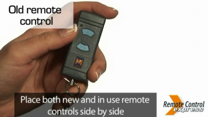 How to program a Hormann HSE2 868 remote