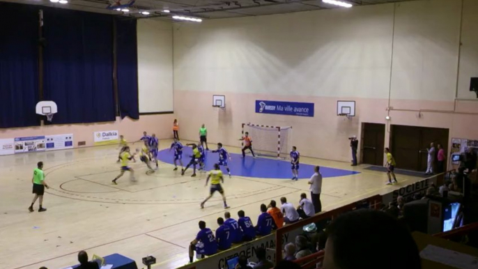 Arrêt François Mai + Arrêt Jérémy Hakkar / Massy-Dijon / 21ème journée ProD2 Handball