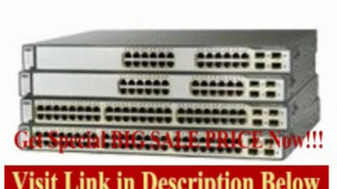 [SPECIAL DISCOUNT] Cisco WS-C3750G-48TS-E Catalyst 3750G-48TS EMI 48 Port Switch