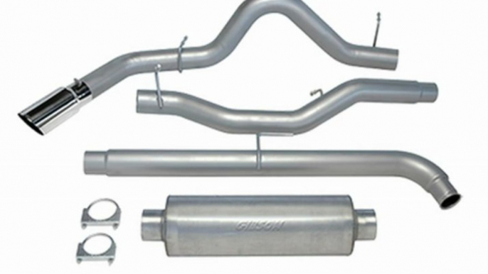 2013 Chevy Avalanche Gibson Exhaust Systems 65574 Catback Exhaust