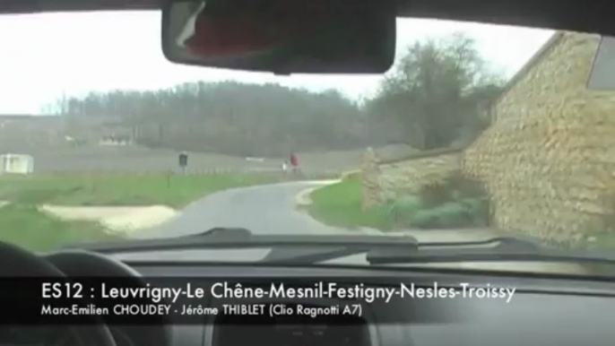 Rallye Epernay 2013 - Choudey Thiblet Clio Ragnotti A7