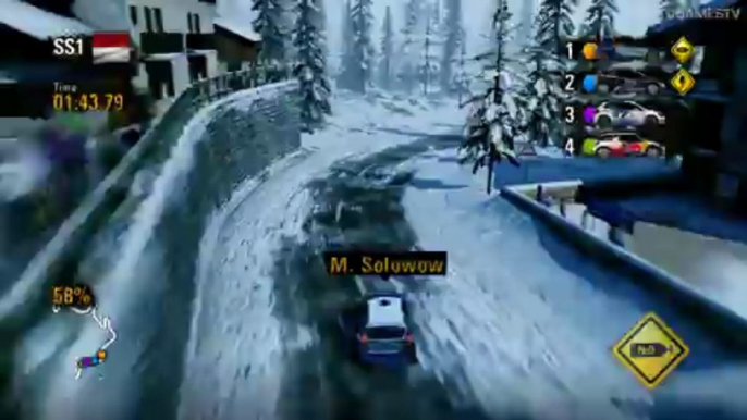 WRC Powerslide Demo - Monte Carlo Rally Stage Gameplay