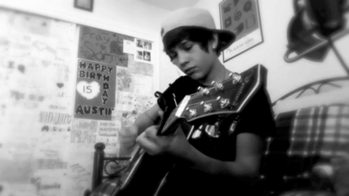 Austin Mahone Somebody to love Justin Bieber cover  acoustic