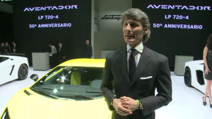 Autosital - Interview de Stephan Winkelmann sur la Lamborghini LP 720-4 50° Anniversario