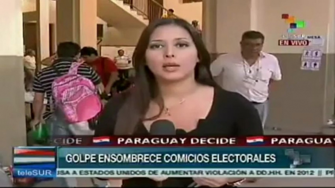 A las cuatro cierran colegios electorales en Paraguay