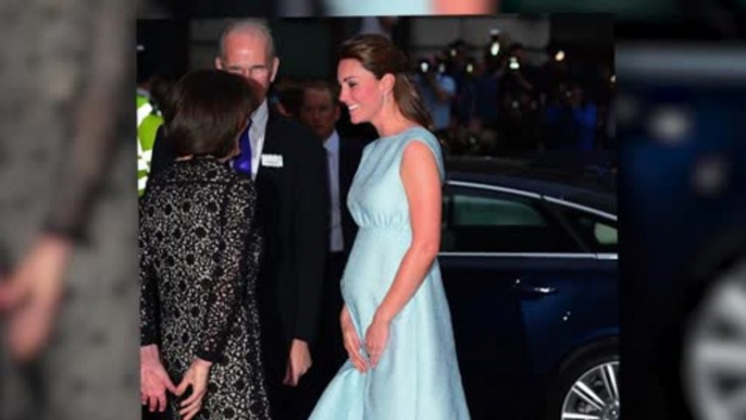 The Duchess of Cambridge and the Royal Bump Dazzle in Baby Blue