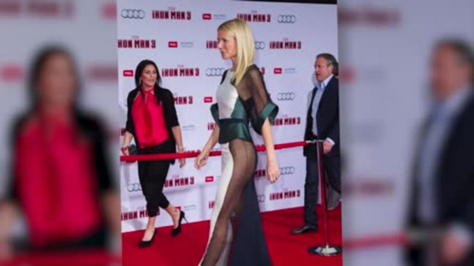 Gwyneth Paltrow Calls Her Sheer Iron Man Dress a 'Disaster'