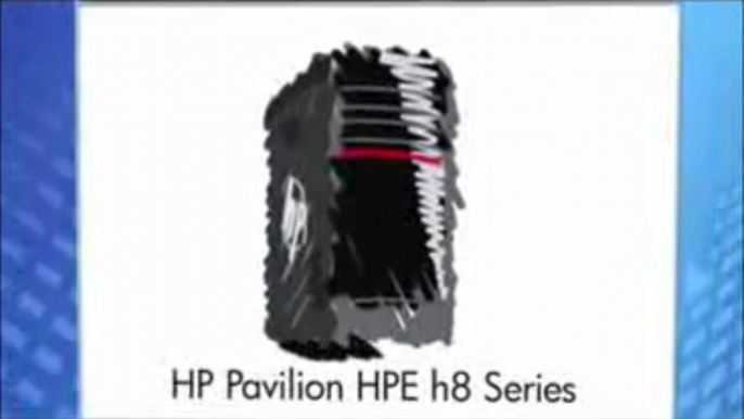 HP Pavilion Elite h8-1030 Desktop Computer - Black