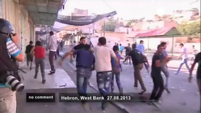 Clashes in Hebron over Israeli raids - no comment