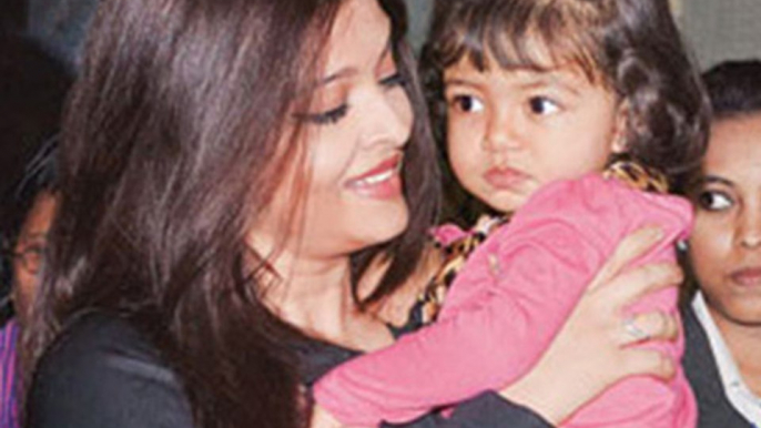 Aishwarya Rai Bachchan with Beti B Aaradhya Leaves for CANNES 2013