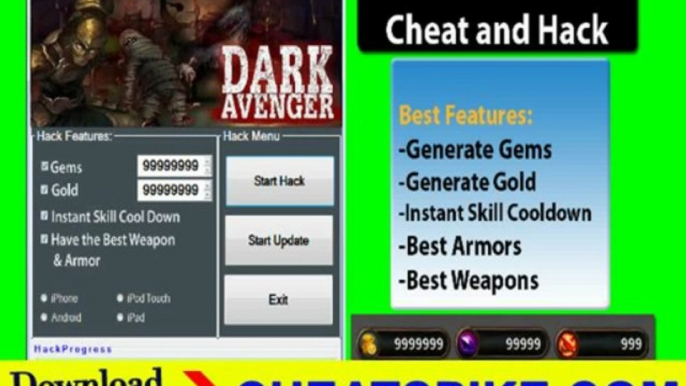 Dark Avenger Hack Dark Avenger Hack Unlimited Gold Compatible with iPhone *Latest Dark Avenger iPhone Hack *