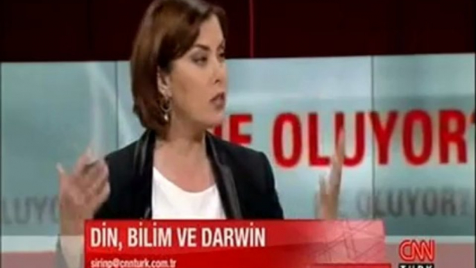 Evrim teorisi ile birlikte Yaratılış da öğretilsin (CNNTÜRK evrim tartışması - 3 Mayıs 2013)