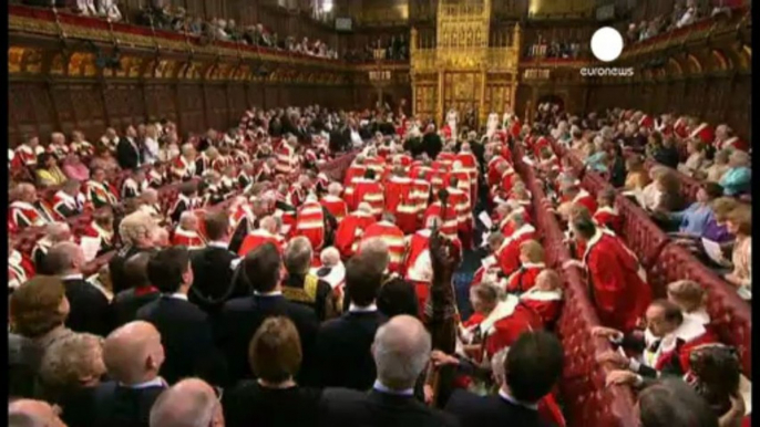 Prince Charles attends opening of UK parliament for...