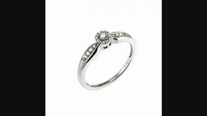 9ct White Gold Diamond Solitaire Ring Review