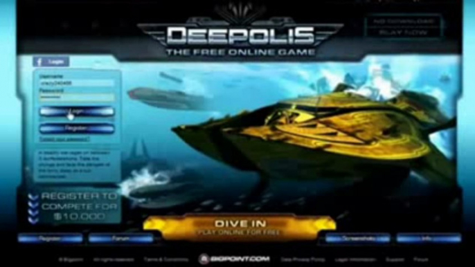 Deepolis Cheats [ Hack Pirater ] Cheat FREE Download May - June 2013 Update