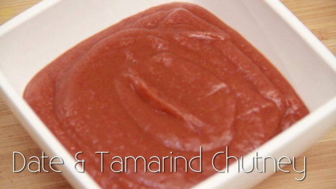 Date & Tamarind Chutney - Imli Ki Chatni For Chaat Recipe by Ruchi Bharani - Vegetarian [HD]