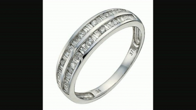 9ct White Gold One Third Of A Carat Diamond Eternity Ring Review