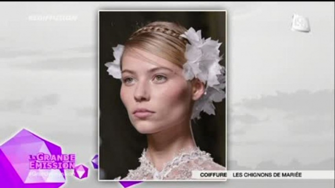 Coiffure: les chignons de mariée