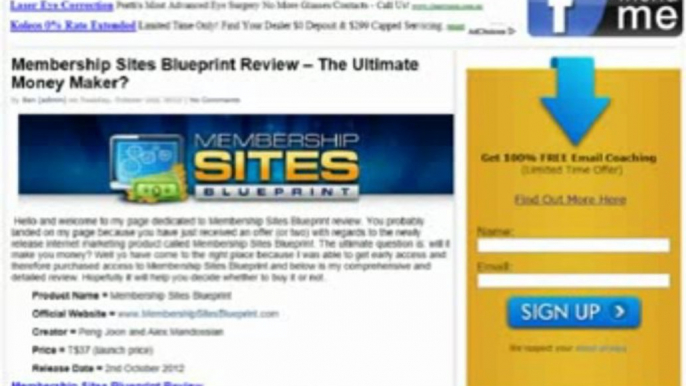 " Membership Sites Blueprint (view mobile)  |  Membership Sites Blueprint (view mobile) "