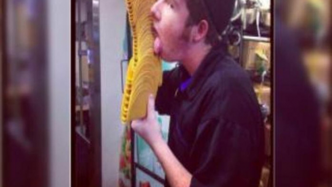 Fast Food Fails: Employee Licks Taco Bell Shells And Pizza Boy's Racist Voicemail